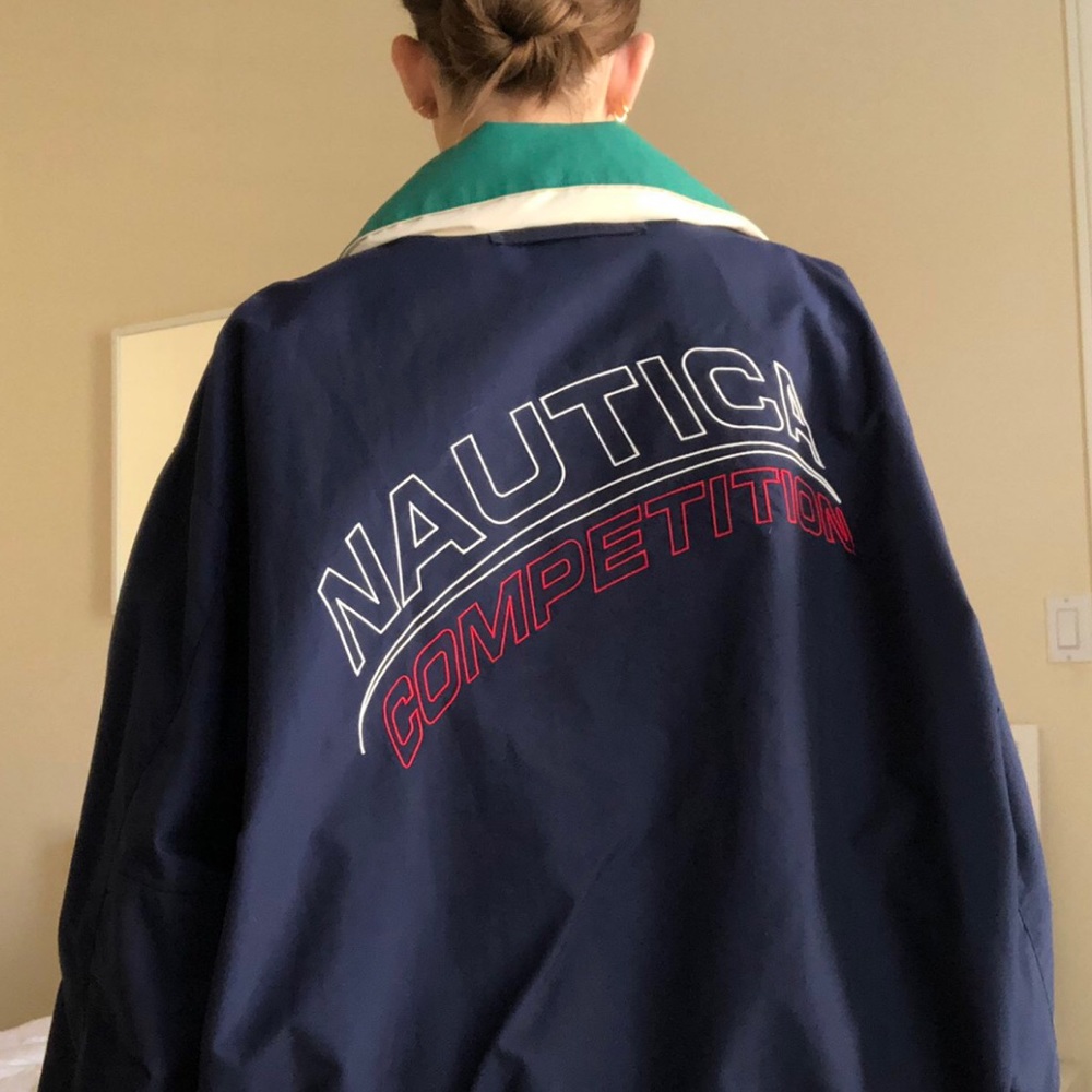 VINTAGE 90s NAUTICA WINDBREAKER 👢